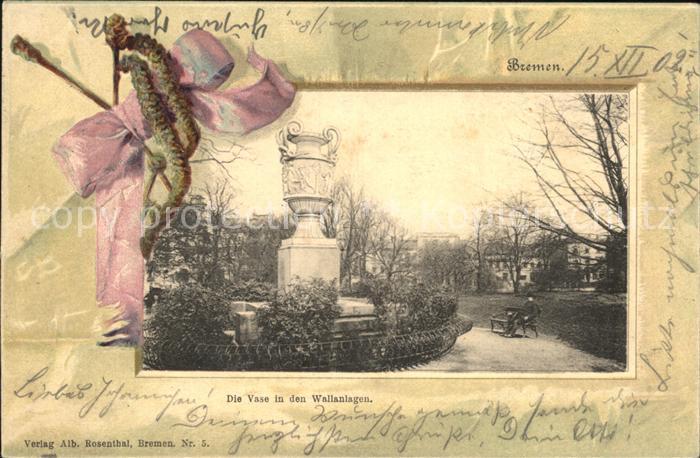 BREMEN  CITY Die Vase in den Wallanlagen