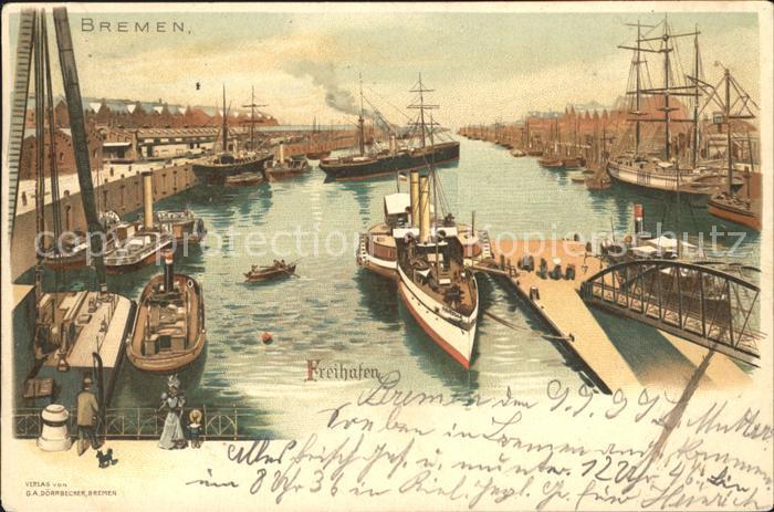 BREMEN  CITY Freihafen