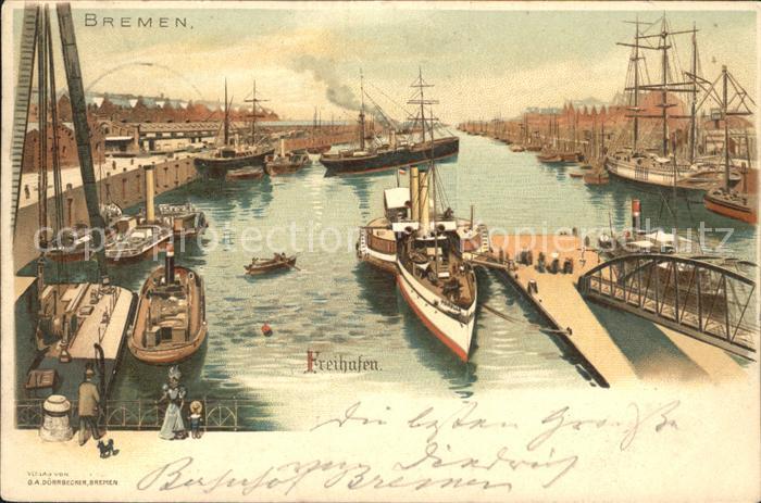 BREMEN  CITY Freihafen