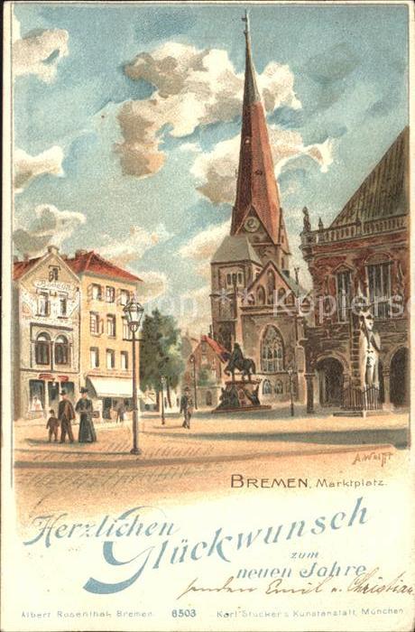 BREMEN  CITY Marktplatz Dom