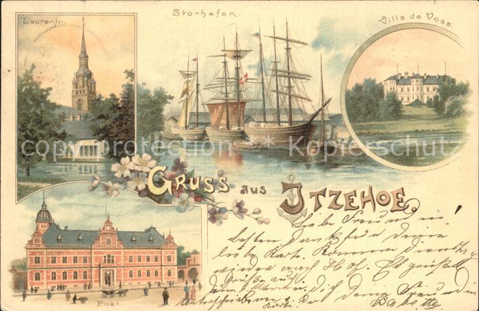 Itzehoe St Laurentii Stoerhafen Villa de Voss Postamt