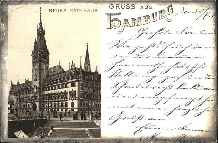 HAMBURG  CITY Neues Rathaus