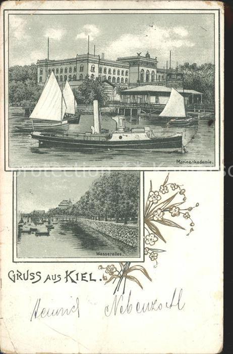KIEL  CITY Marineakademie Wasserallee