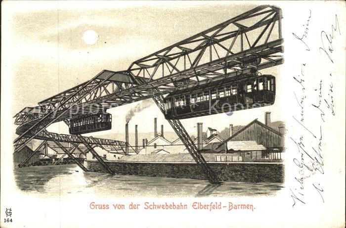Barmen Wuppertal Schwebebahn