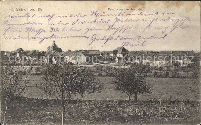 Saarunion Panorama der Neustadt