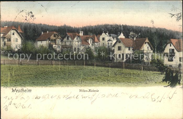 Westheim Rosengarten Villen Kolonie