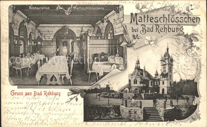 Bad Rehburg Matteschloesschen Restauration