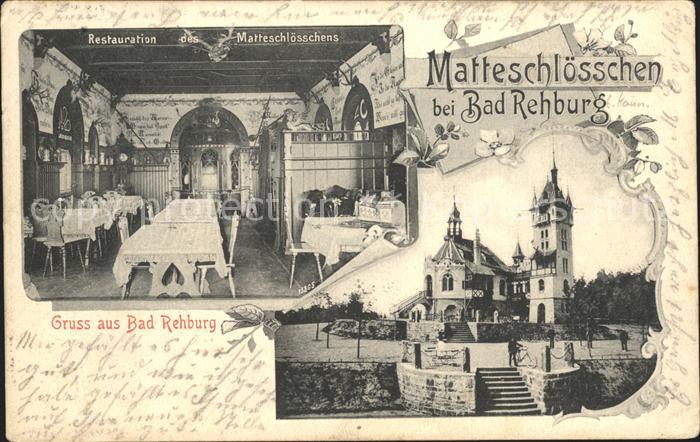 Bad Rehburg Matteschloesschen Restauration