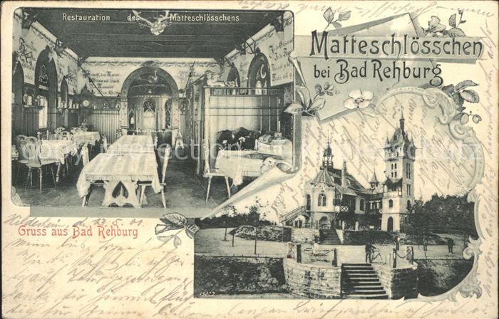 Bad Rehburg Matteschloesschen Restauration