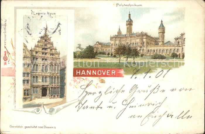 HANNOVER  CITY Leibnitz Haus Polytechnikum