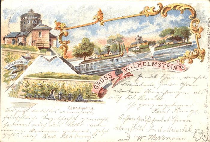 Wunstorf Festung Wilhelmstein Geschuetzpartie