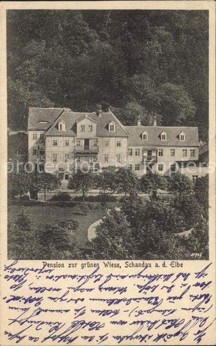 Schandau Bad Pension zur gruenen Wiese