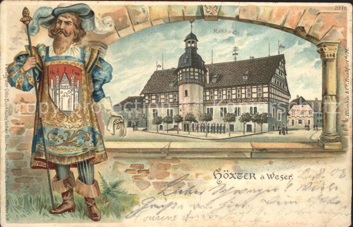 Hoexter Weser Rathaus