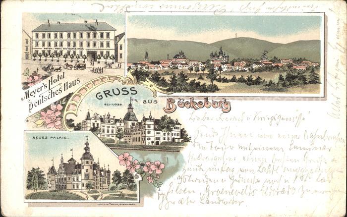 Bueckeburg Meyers Hotel Dt Haus Schloss Neues Palais