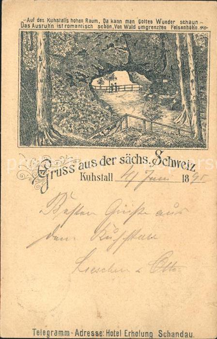 Schandau Bad Kuhstall