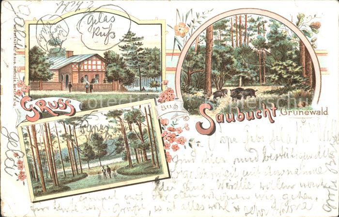 Gruenewald Brandenburg Saubucht Teilansichten