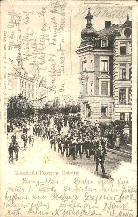 Coburg Bayern Gregorius Festzug