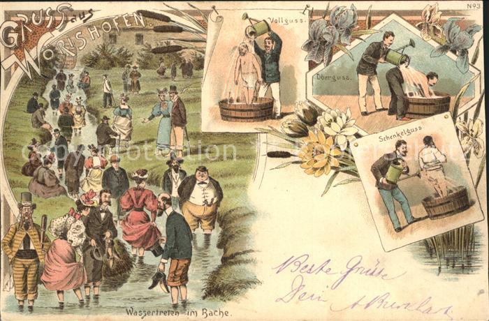 Bad Woerishofen Wassertreten Vollguss ueberguss Schenkelguss