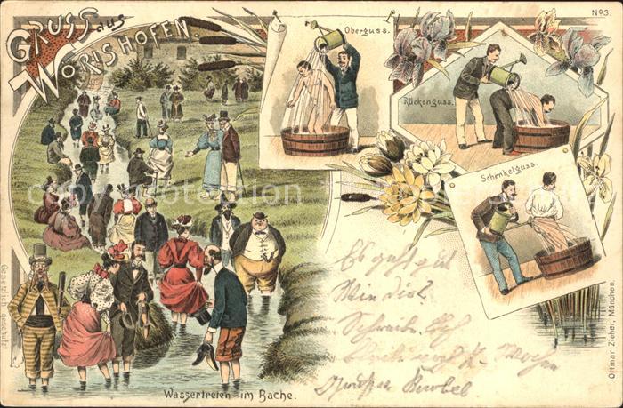 Bad Woerishofen Wassertreten Oberguss Rueckenguss Schenkelguss