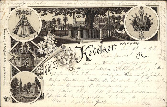 Kevelaer Kirche Gnadenbild Kapelle Krone