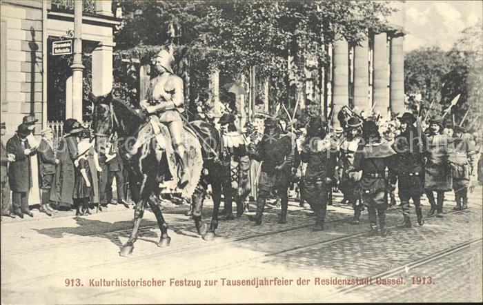 Cassel Kassel Kulturhistorischer Festzug zur Tausendjahrfeier der Residenzstadt