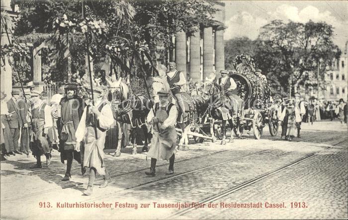 Cassel Kassel Kulturhistorischer Festzug zur Tausendjahrfeier der Residenzstadt