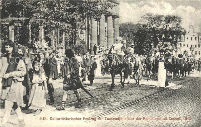 Cassel Kassel Kulturhistorischer Festzug zur Tausendjahrfeier der Residenzstadt