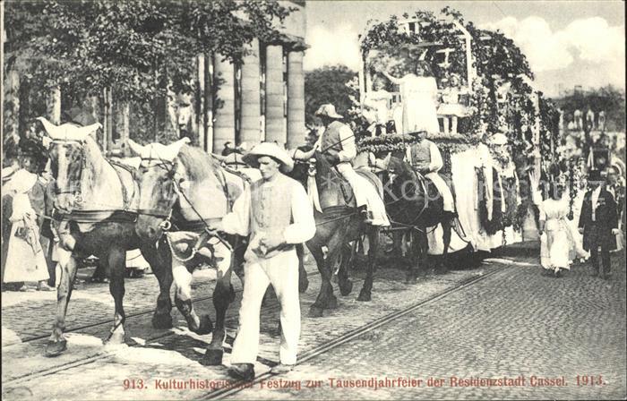 Cassel Kassel Kulturhistorischer Festzug zur Tausendjahrfeier der Residenzstadt