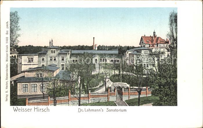 Weisser Hirsch Dr Lahmanns Sanatorium