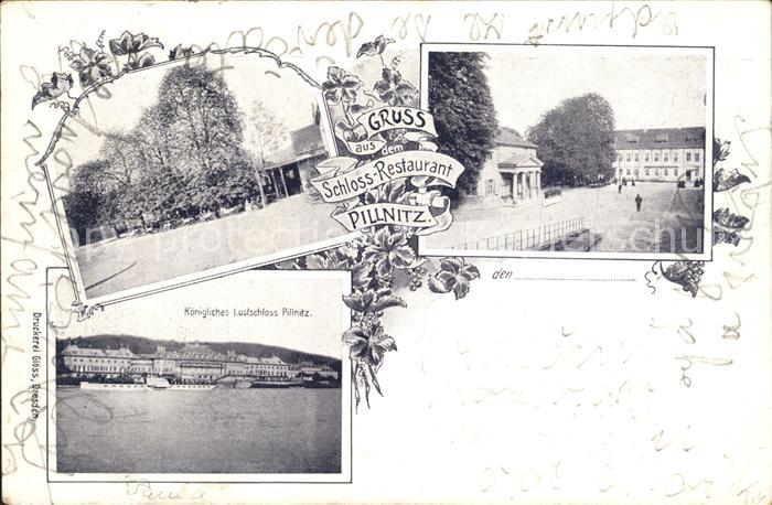 Pillnitz Schloss Restaurant Koenigliches Lustschloss Reichspost