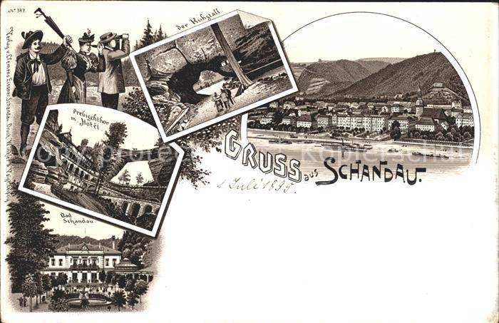 Schandau Bad Kuhstall Felsentor Prebischtor Hotel Kurhaus