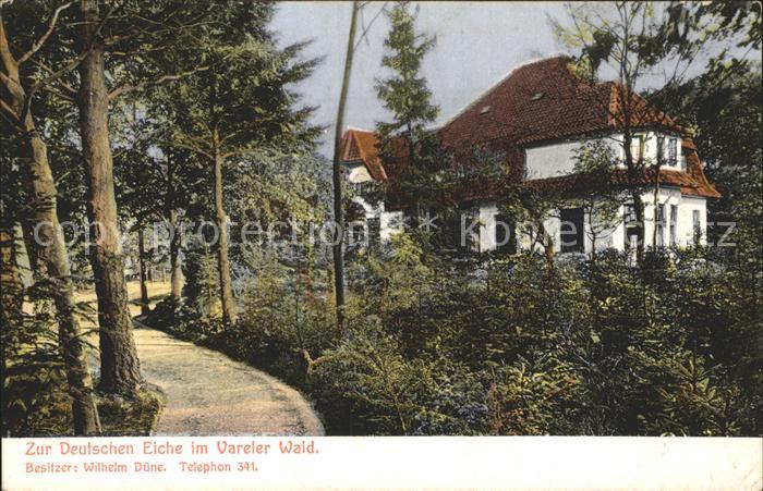 Varel Jadebusen Gasthaus Zur Deutschen Eiche