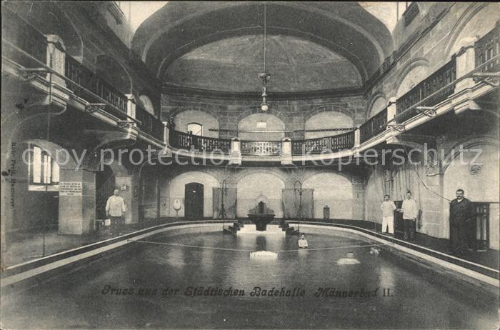 HANNOVER  CITY Staedtische Badehalle Maennerbad