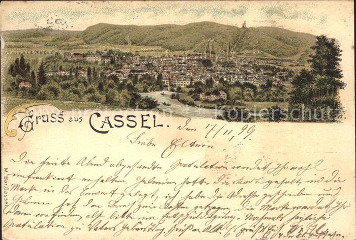 Cassel Kassel Panorama Reichspost