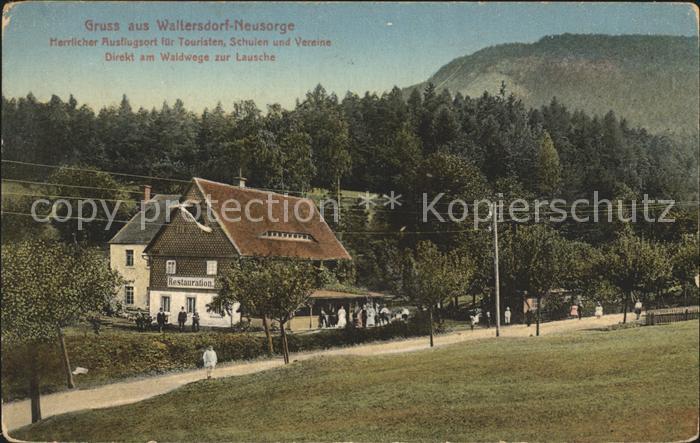 Neusorge Waltersdorf Restauration Ausflugsort