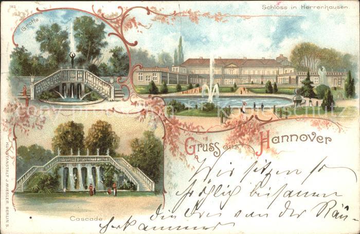 Herrenhausen Hannover Schloss Fontaene Grotte Cascade Reichspost