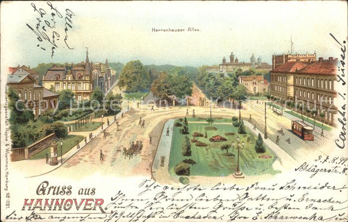 HANNOVER  CITY Herrenhaeuser Allee