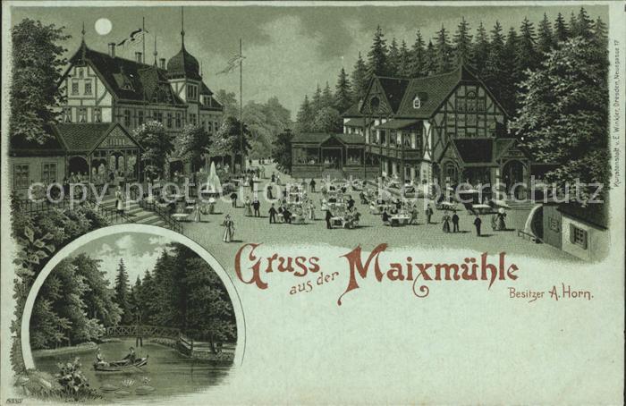 Meixmuehle Gasthaus Restaurant im Mondschein Gondelteich Reichspost