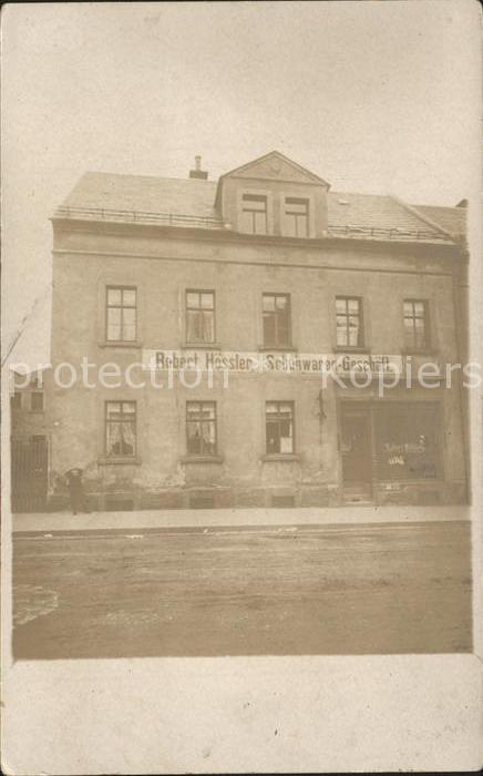 DRESDEN Elbe Robert Haessler Schuhwaren Geschaeft