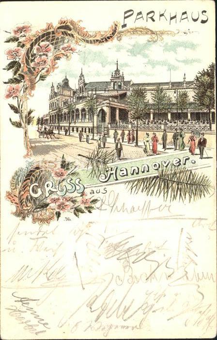 HANNOVER  CITY Restaurant Parkhaus Litho Reichspost