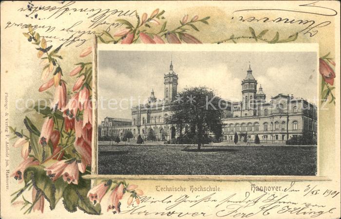 HANNOVER  CITY Technische Hochschule Blumen