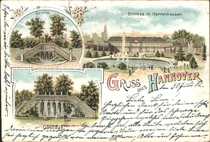Herrenhausen Hannover Schloss Grotte Cascade