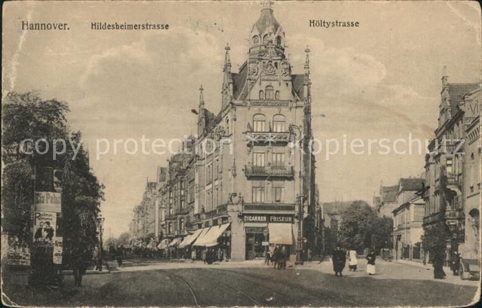 HANNOVER  CITY Hildesheimerstrasse Hoeltystrasse