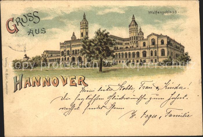 HANNOVER  CITY Welfenschloss