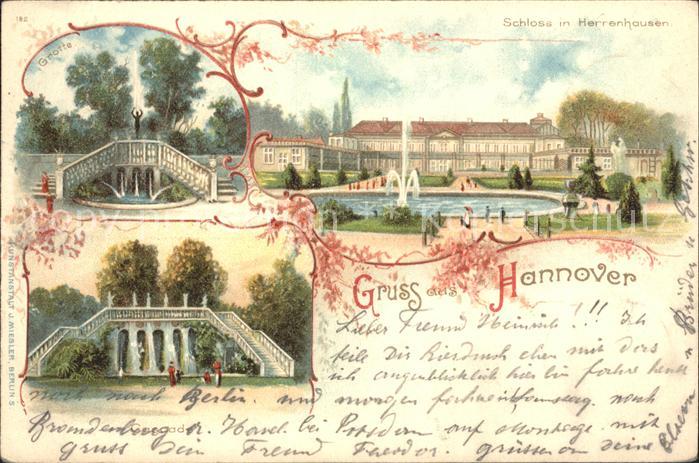 Herrenhausen Hannover Schloss Grotte Cascade