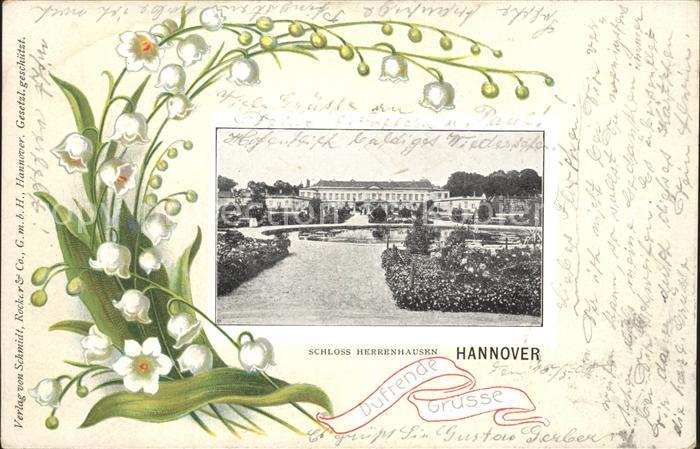 Herrenhausen Hannover Schloss Blumen