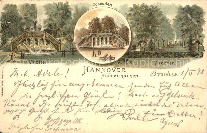 Herrenhausen Hannover Grotte Cascaden Theater