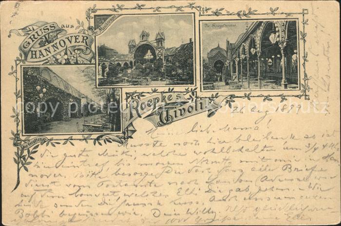 HANNOVER  CITY Roepkes Tivoli