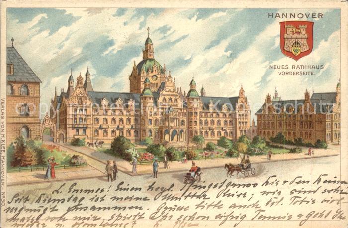 HANNOVER  CITY Neues Rathaus