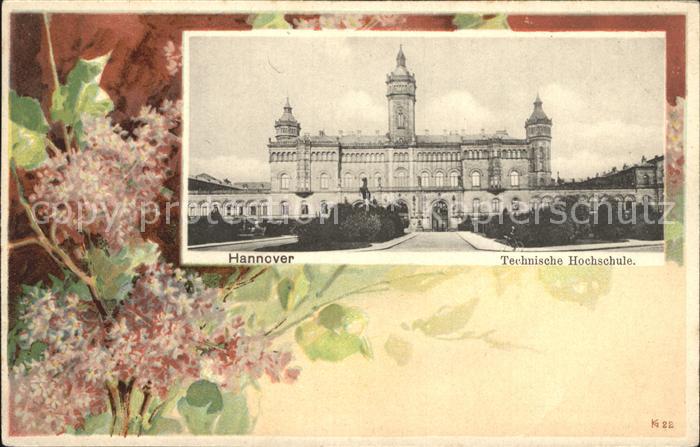 HANNOVER  CITY Technische Hochschule Blumen